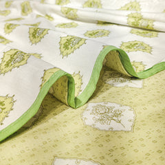 enera Printed Dohar 100% Pure Cotton, Summer Blanket for AC Rooms