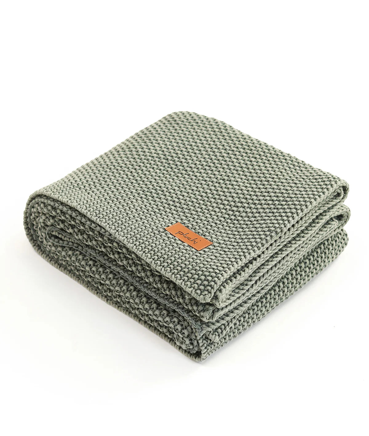 Pluchi Ryegrass Color Throw - THMSOL041 | Elegant and Comfortable | Enera