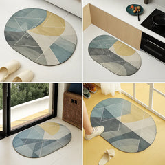 enera Bathroom Mat 40x60 cm Anti-Slip, Quick-Dry & Water Absorbing Mat