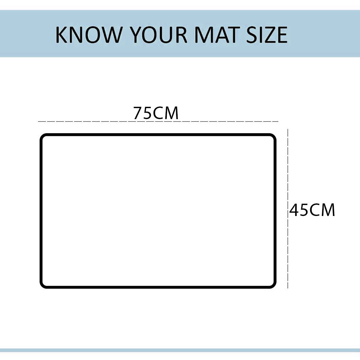 Natura Life Turkey 45cm X 75cm DM0008 Multi Aqua Color Mat