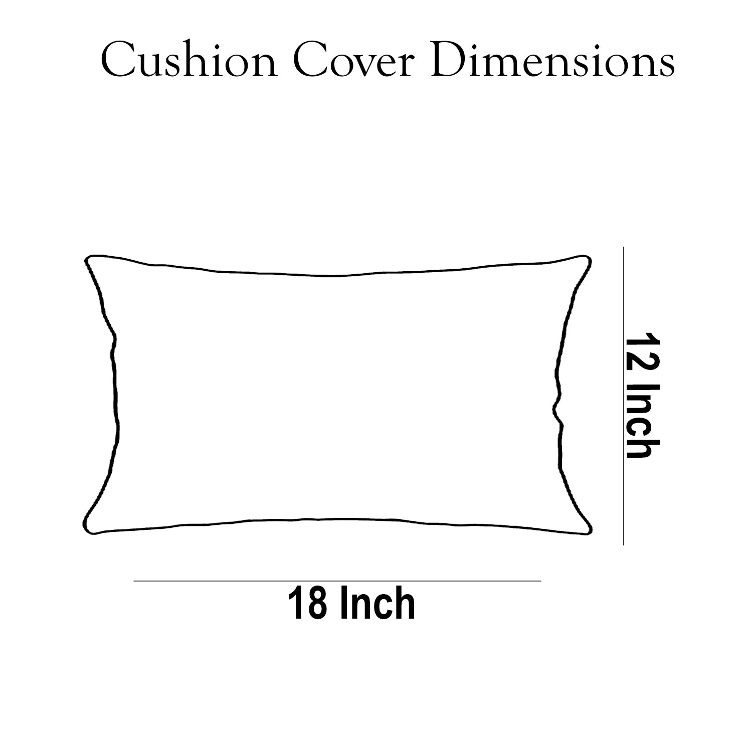 SRM SAMA J-1002 Embroidery Cushion Cover Multi Color 12x18 Inch