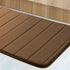 Grapes Line Vind Memory Foam Brown Color Bathmat - 50 x 80 cm