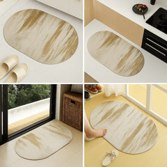 enera Bathroom Mat 40x60 cm Anti-Slip, Quick-Dry & Water Absorbing Mat