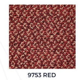 Rosetta Harris Wall Carpets | Red Loop Pile | Bold & Durable Flooring | Enera