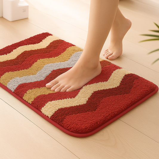 enera Small Bathmat 40x60 cm | Quick-Dry, Non-Slip & Highly Absorbent