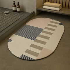 enera Bathroom Mat 40x60 cm Anti-Slip, Quick-Dry & Water Absorbing Mat