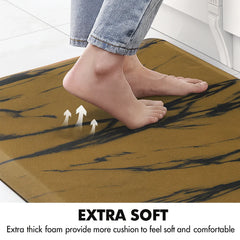 enera Kitchen Mat Cushioned Anti Fatigue Waterproof Floor Mat