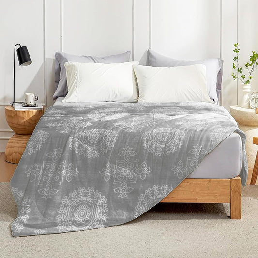 enera Printed Dohar 100% Pure Cotton, Summer Blanket for AC Rooms