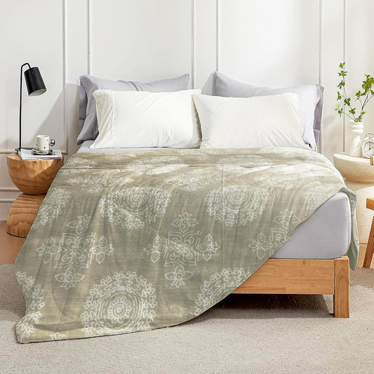 enera Printed Dohar 100% Pure Cotton, Summer Blanket for AC Rooms