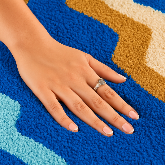 enera Small Bathmat 40x60 cm | Quick-Dry, Non-Slip & Highly Absorbent
