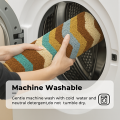 enera Small Bathmat 40x60 cm | Quick-Dry, Non-Slip & Highly Absorbent