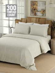Boutique Super King Bedsheet with 2 Pillow Covers 100% Pure Cotton