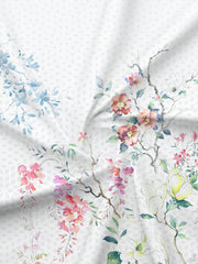 Boutique Super King Bedsheet with 2 Pillow Covers 100% Pure Cotton