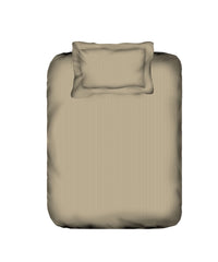 my Trident Stripe Single Bedsheet with Pillow Cover 100% Pure Cotton