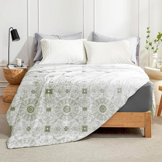 enera Printed Dohar 100% Pure Cotton, Summer Blanket for AC Rooms