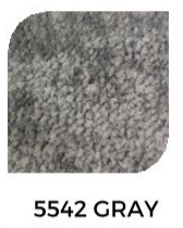 Rosetta Lotus Plus Wall Carpets | Gray Loop Pile | Elegant & Durable | Enera