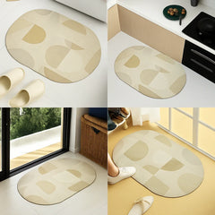 enera Bathroom Mat 40x60 cm Anti-Slip, Quick-Dry & Water Absorbing Mat