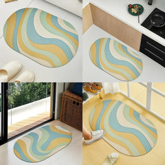 enera Bathroom Mat 40x60 cm Anti-Slip, Quick-Dry & Water Absorbing Mat