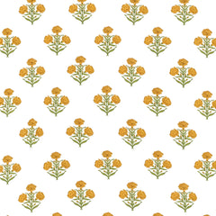 Ocean Jaipuri Bagh Quilt Tangering | 100% Cotton | Single Bed Comforter