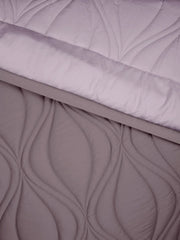 Sansaar Quilted Reversible Comforter Set 100% Pure Cotton (Set of 4)