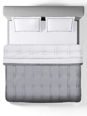 Sansaar Quilted Reversible Comforter Set 100% Pure Cotton (Set of 4)