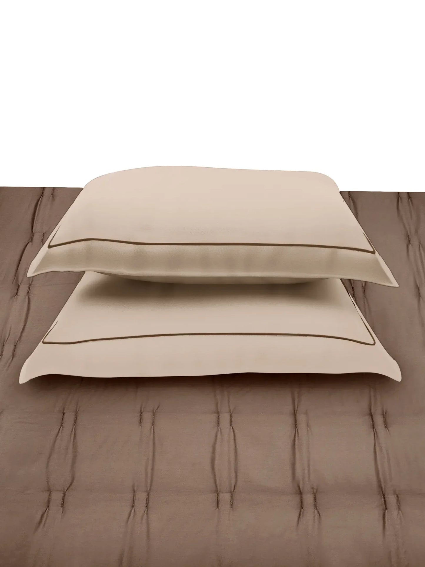 Sansaar Quilted Reversible Comforter Set 100% Pure Cotton (Set of 4)