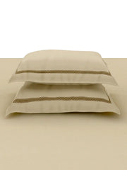 Sansaar King Bedsheet with 2 Pillow Covers 100% Pure Cotton