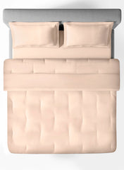 Ruskin Pearled Ivory | 100% Cotton | Double Comforter Bedding Set