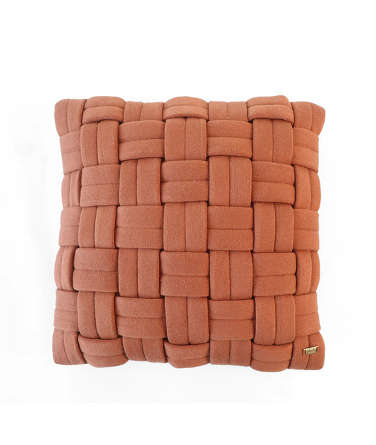 Pluchi 100% Knit Cotton, Cushion Cover 16x16 for Home Decor