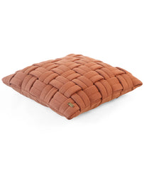 Pluchi 100% Knit Cotton, Cushion Cover 16x16 for Home Decor
