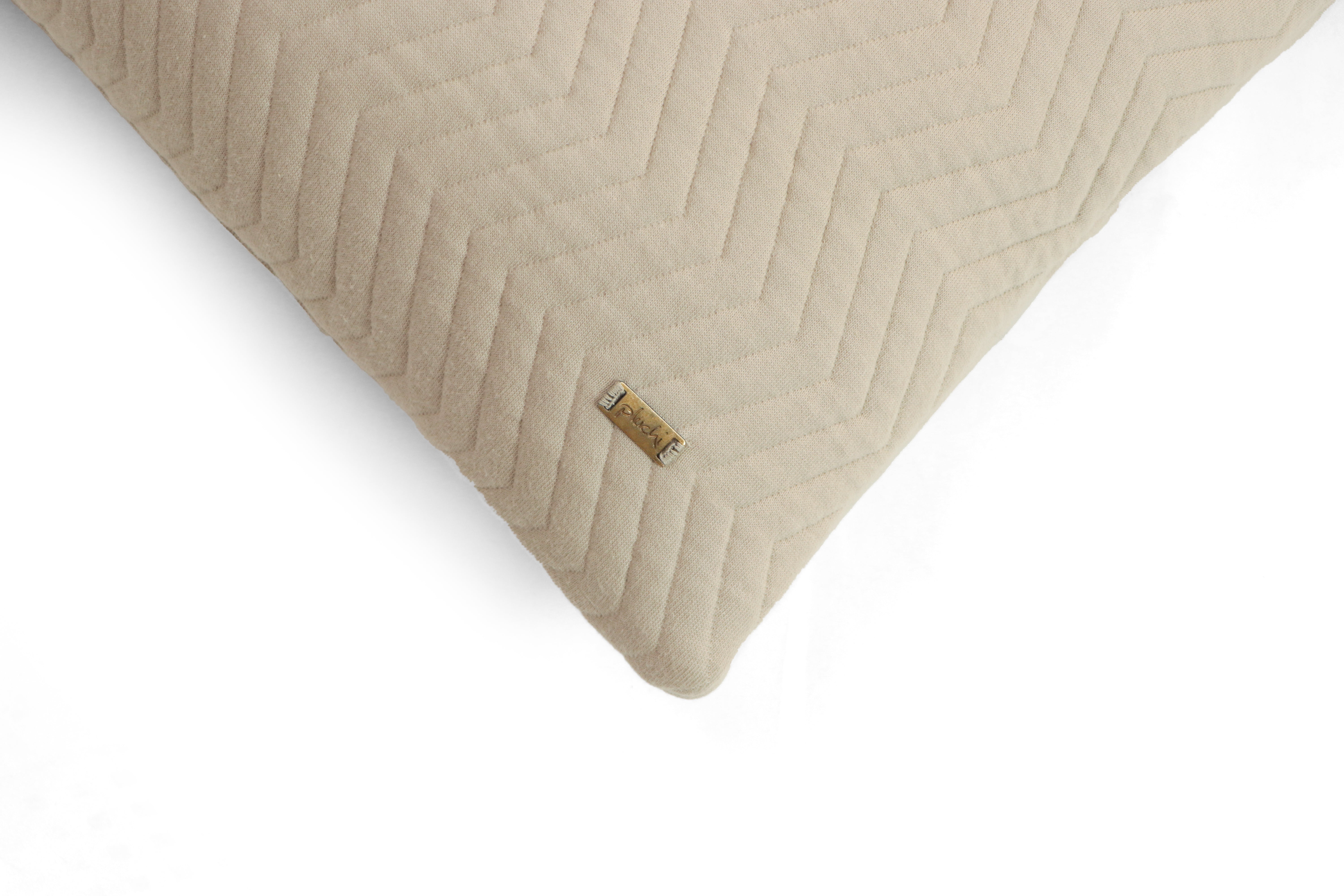 Pluchi Pale Whisper & Natural Cushion Cover 18 x 18 | CCCUBP061 | Enera