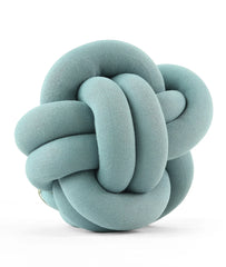Pluchi Knitted Nodo Cotton Knot Cushion 11x11 for Home Decor