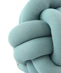 Pluchi Knitted Nodo Cotton Knot Cushion 11x11 for Home Decor