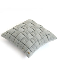 Pluchi 100% Knit Cotton, Cushion Cover 16x16 for Home Decor