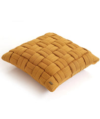 Pluchi 100% Knit Cotton, Cushion Cover 16x16 for Home Decor
