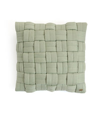 Pluchi 100% Knit Cotton, Cushion Cover 16x16 for Home Decor