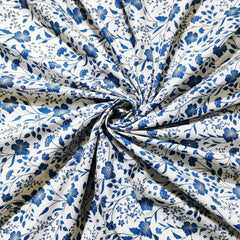 enera Printed King Bedsheet with 2 Pillow Covers 100% Pure Cotton