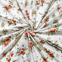 enera Printed King Bedsheet with 2 Pillow Covers 100% Pure Cotton