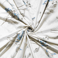 enera Printed King Bedsheet with 2 Pillow Covers 100% Pure Cotton
