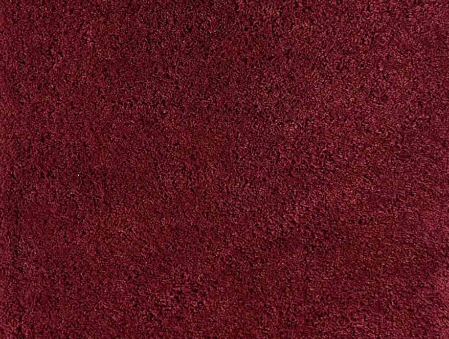 Spaces Occasions Exotica Collection Crimson Wine Bath Mat – Small Size & Elegant Comfort | Enera