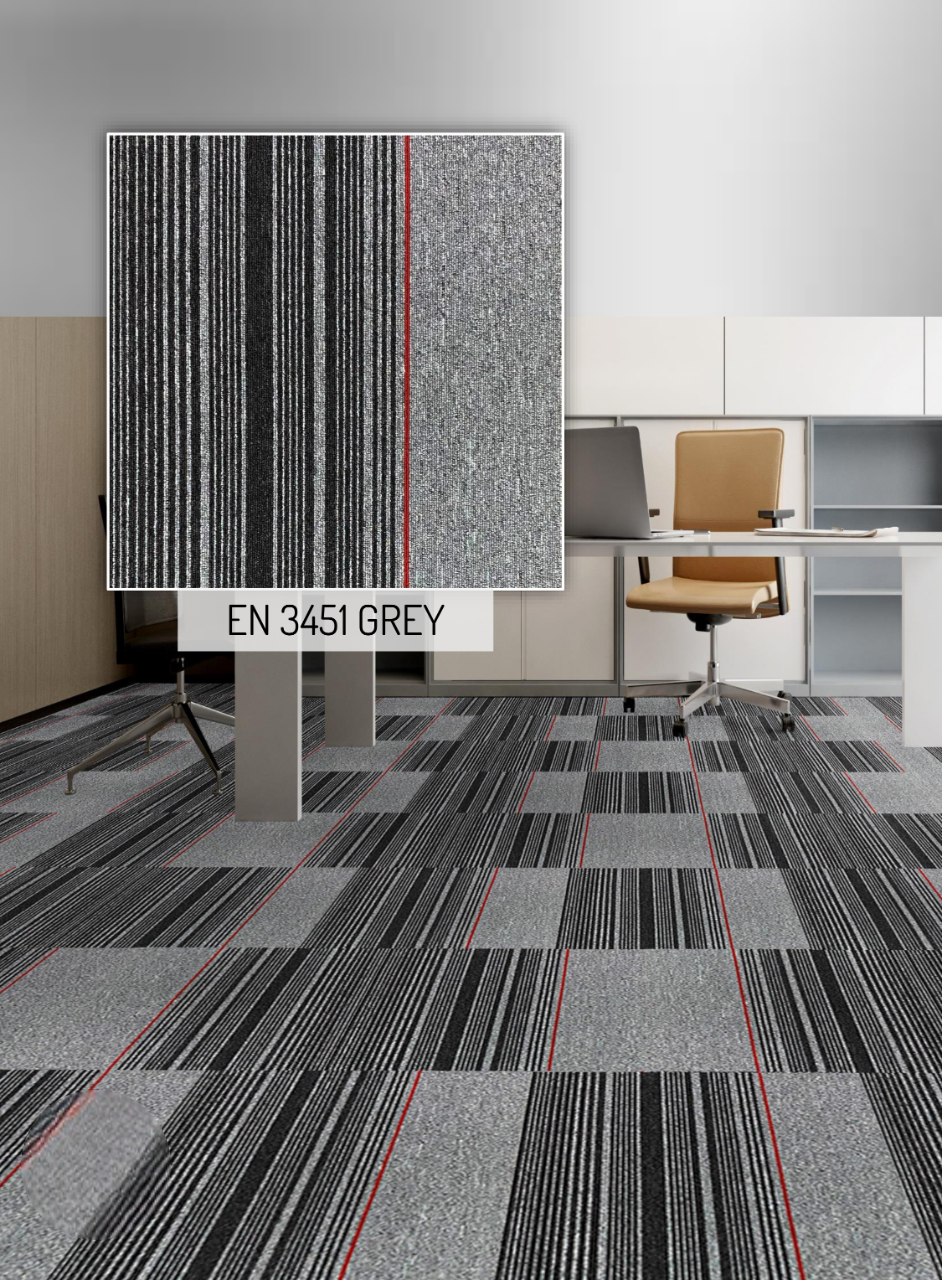 Hego Energy Wall to Wall Carpet | Grey | Stylish & Durable Flooring | Enera