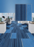 Hego Energy Wall to Wall Carpet | Blue | Vibrant & Durable Flooring | Enera