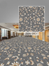 Hego Basics Flora Grey Nylon Loop Pile Carpet - Elegant Wall-to-Wall Flooring | Enera