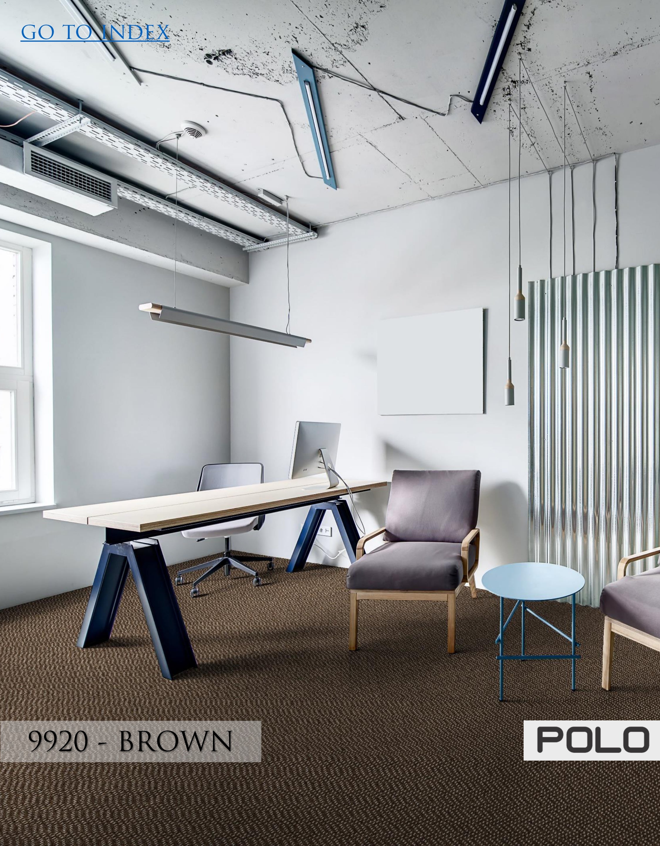 Hego Graphix Polo Brown Carpet | Perfect Wall-to-Wall Solution | Enera