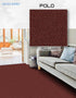 Hego Graphix Bold Red Wall-to-Wall Carpet | Elevate Your Space | Enera