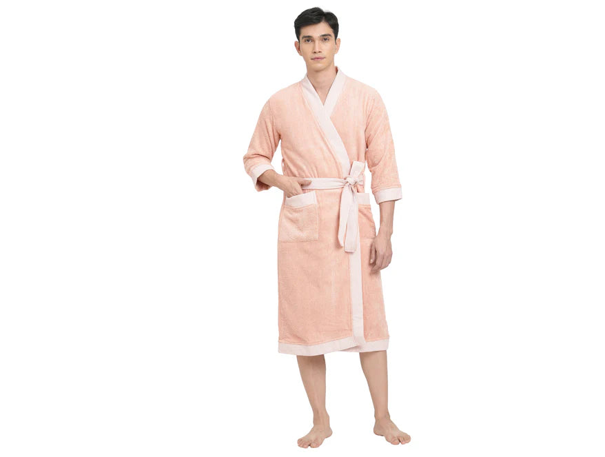 Innovation Coral Color XL Bath Robe | Stylish & Cozy | Enera