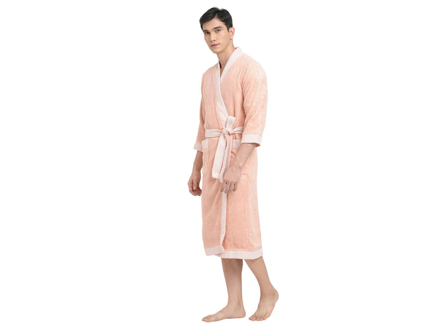 Innovation Coral Color XL Bath Robe | Stylish & Cozy | Enera