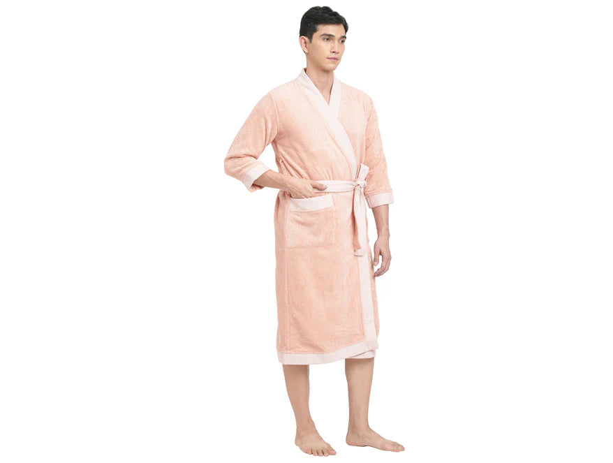 Innovation Coral Color XL Bath Robe | Stylish & Cozy | Enera