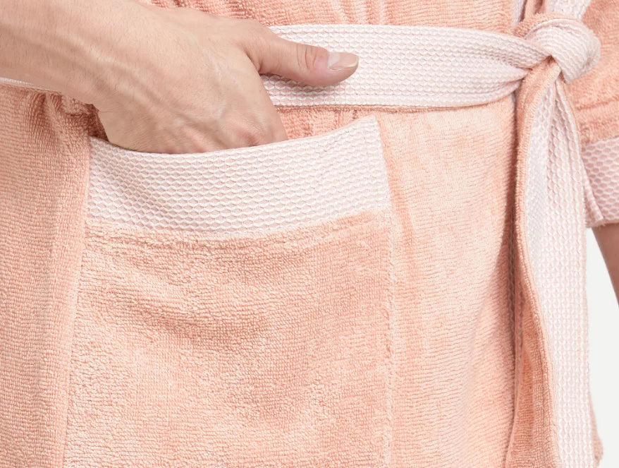 Innovation Coral Color XL Bath Robe | Stylish & Cozy | Enera