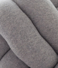 Pluchi Knitted Nodo Cotton Knot Cushion 11x11 for Home Decor